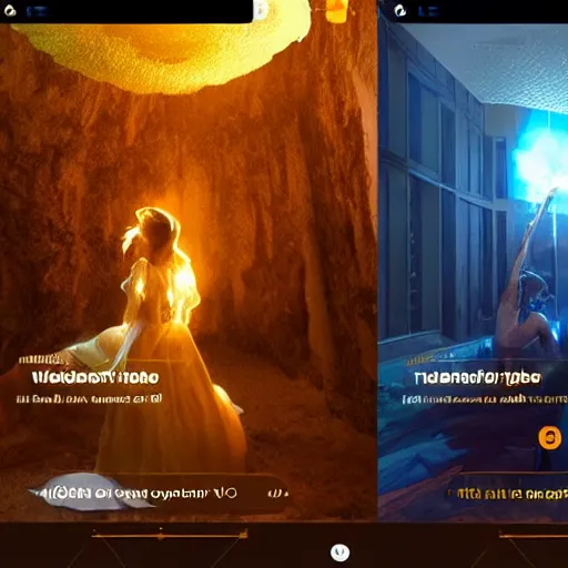 Prompt: the reason why we download tinder fantasy, magical, volumetric lighting, epic composition, dramatic lighting, golden ratio