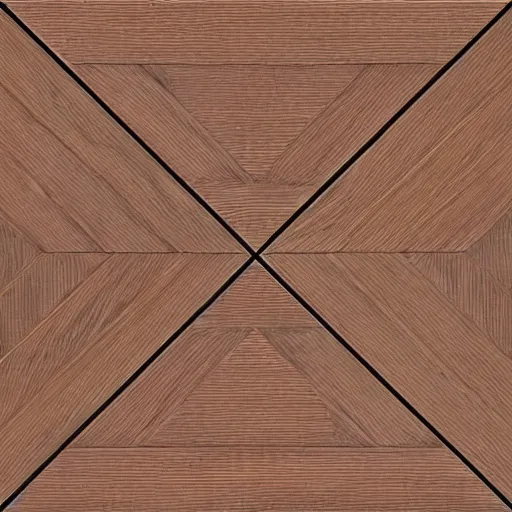 Image similar to a parquetry representation of Han Solo