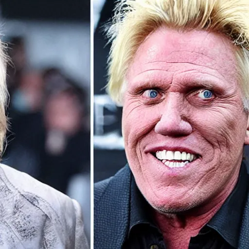 Image similar to gary busey as a villain in game of thrones