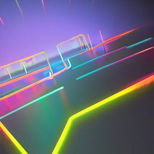 Image similar to neon, abstract, liquid, matte painting