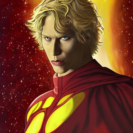 Prompt: adam warlock, artstation hall of fame gallery, editors choice, #1 digital painting of all time, most beautiful image ever created, emotionally evocative, greatest art ever made, lifetime achievement magnum opus masterpiece, the most amazing breathtaking image with the deepest message ever painted, a thing of beauty beyond imagination or words