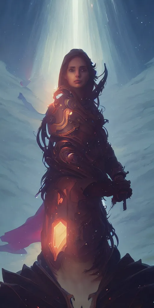 Image similar to EsfandTV Portrait Paladin, Stephen Bliss, unreal engine, fantasy art by Greg Rutkowski, Loish, Rhads, ferdinand knab, Makoto Shinkai and Lois van baarle, ilya kuvshinov, rossdraws, Tom Bagshaw, alphonse mucha, global illumination, radiant light, detailed and intricate environment