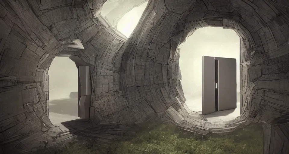 Image similar to interdimensional teleportation doorway. credit :. fzd school of design.