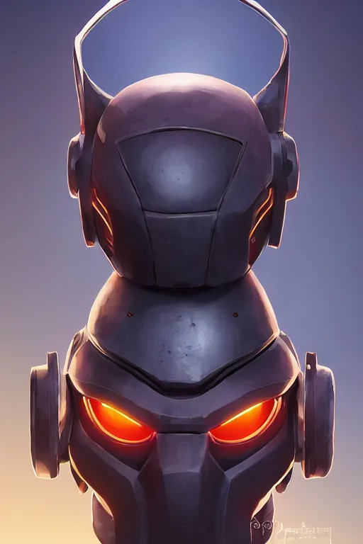 Image similar to epic mask helmet robot ninja portrait stylized as fornite style game design fanart by concept artist gervasio canda, behance hd by jesper ejsing, by rhads, makoto shinkai and lois van baarle, ilya kuvshinov, rossdraws global illumination radiating a glowing aura global illumination ray tracing hdr render in unreal engine 5