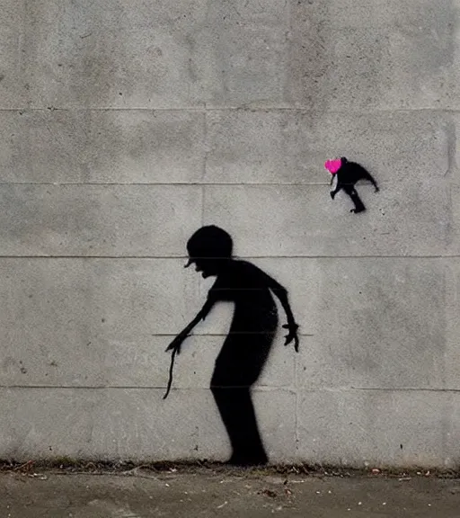 Image similar to new art from banksy