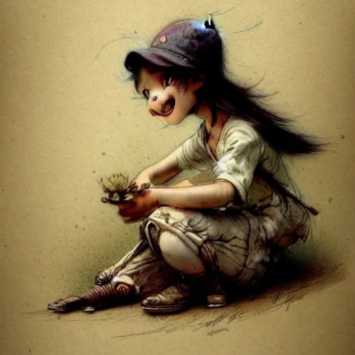 Image similar to ( ( ( ( ( dollynho dolly guarana. muted colors. ) ) ) ) ) by jean - baptiste monge!!!!!!!!!!!!!!!!!!!!!!!!!!!