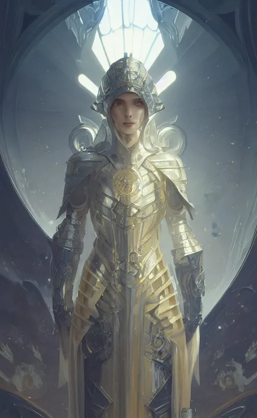 Image similar to a group of 20 Alchemy Imperial legendary knights, sci-fi, highly detailed, digital painting, artstation, concept art, smooth, sharp focus, illustration, art by artgerm and greg rutkowski and alphonse mucha, fractal flame, amazing composition unreal engine