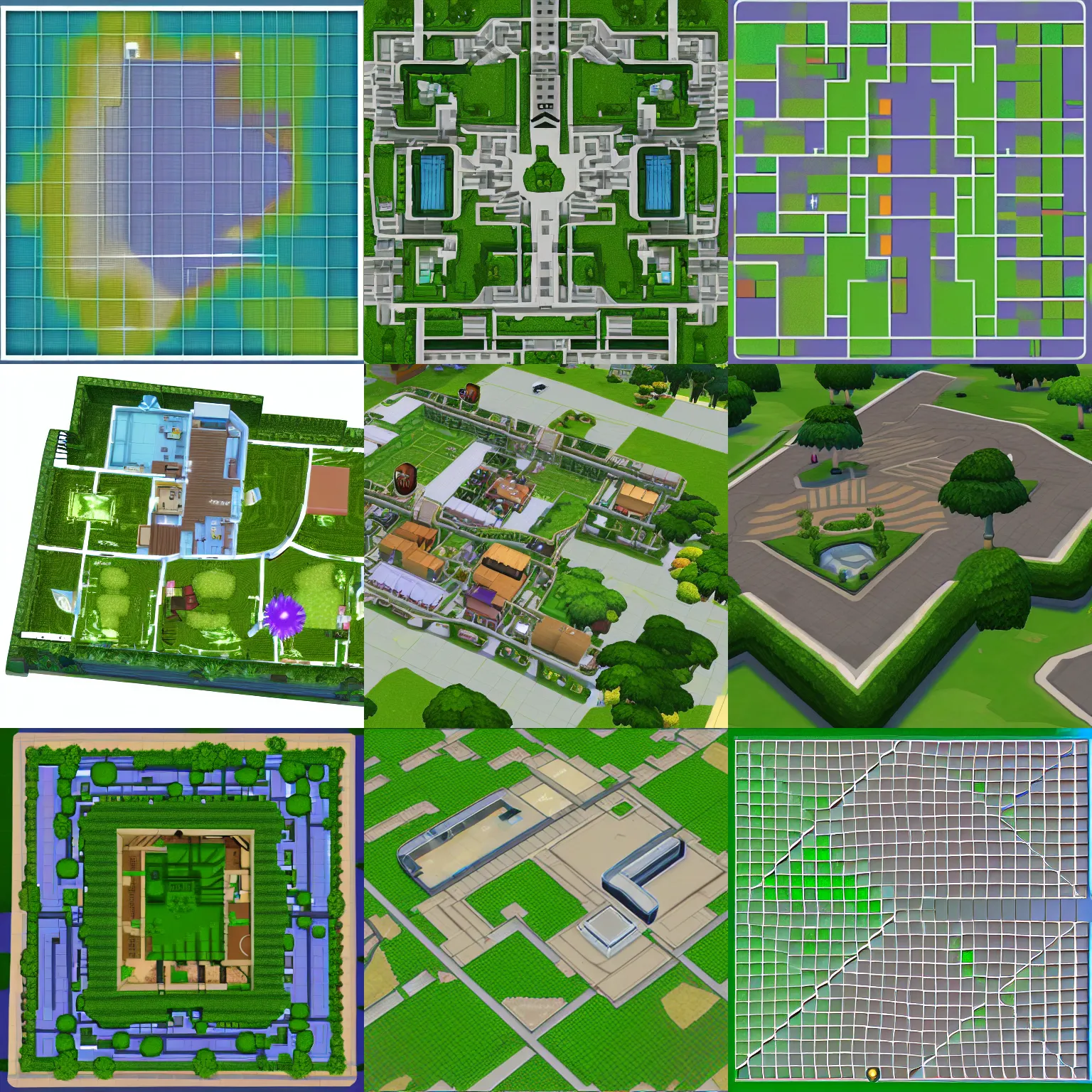 Prompt: png 2 d texture map of a sim from the sims 4