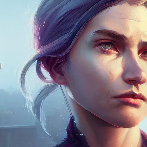 Image similar to highly detailed portrait 💀💎 in gta v, stephen bliss, unreal engine, fantasy art by greg rutkowski, loish, rhads, ferdinand knab, makoto shinkai and lois van baarle, ilya kuvshinov, rossdraws, tom bagshaw, global illumination, radiant light, detailed and intricate environment