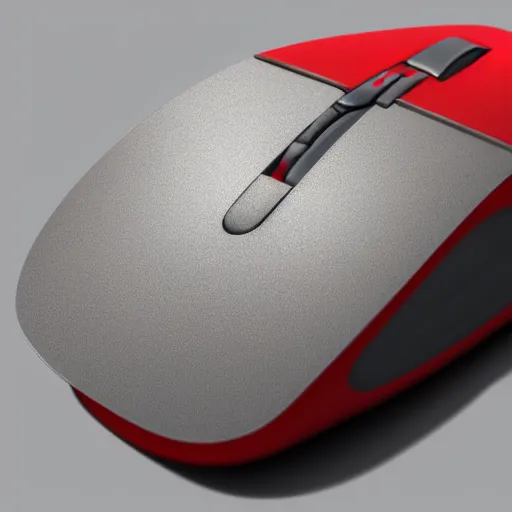 Image similar to computer mouse made from skin and flesh by shishido mazafaka, realism, ominous, made from skin, 3 d render, render, blender render,