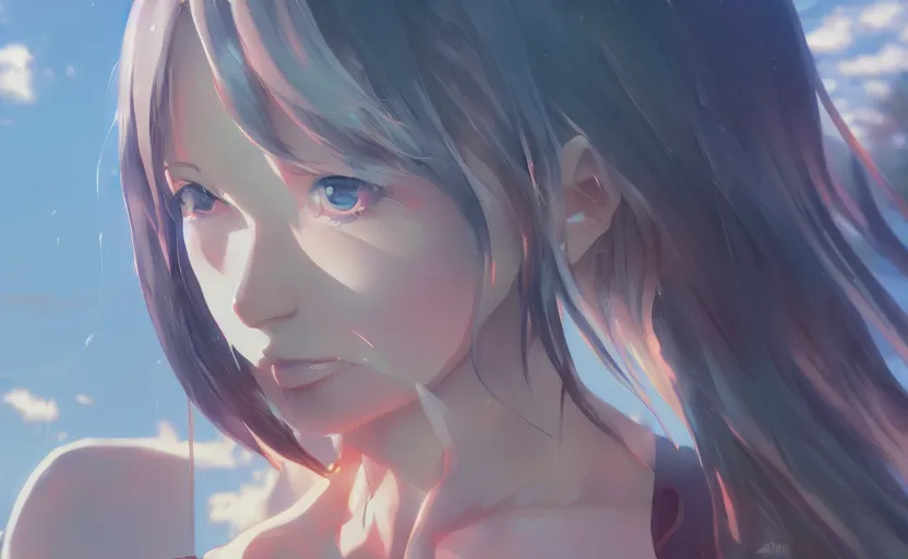 Image similar to anime city lineart, hyper realistic, straight lines 8k hdr pixiv dslr photo by Makoto Shinkai ilya kuvshinov and Wojtek Fus, digital art, concept art,