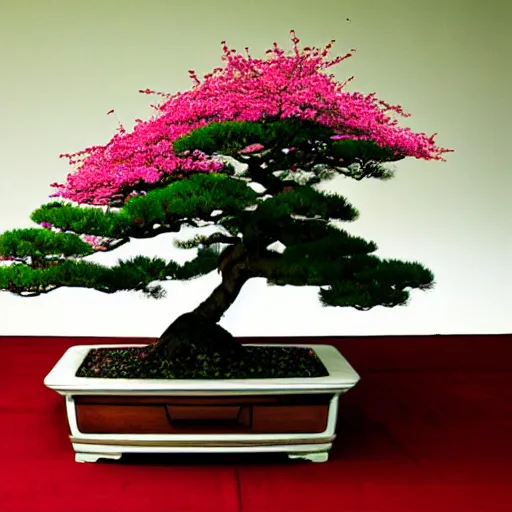 Image similar to beautiful photo of sakura bonsai , hd ,very relaxing