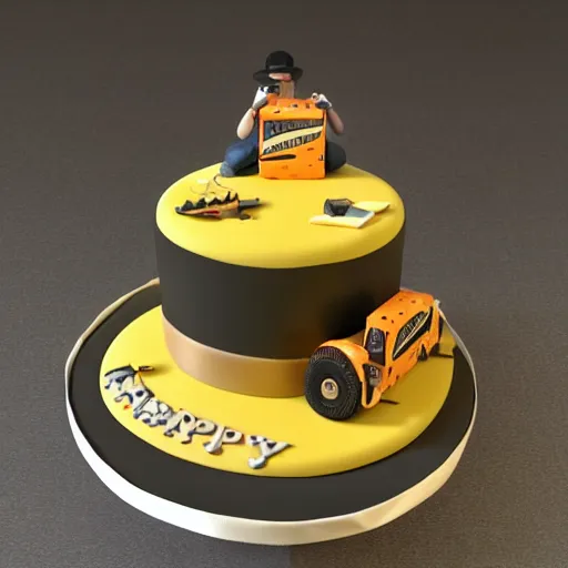 Image similar to Photograph of a thank you cake. Highly realistic. Highly detailed. High resolution. 4k. 8k