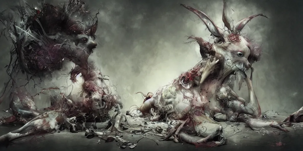 Image similar to The end of an organism, by ryohei hase