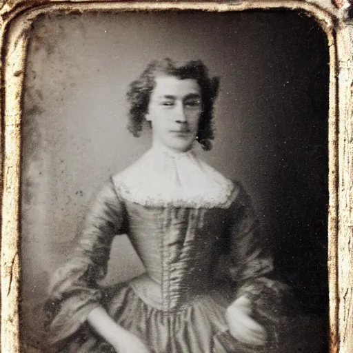 Image similar to - photograph from the 1700s, faded, blurry, faded, blurry, faded, blurry, unclear subject, first ever photograph