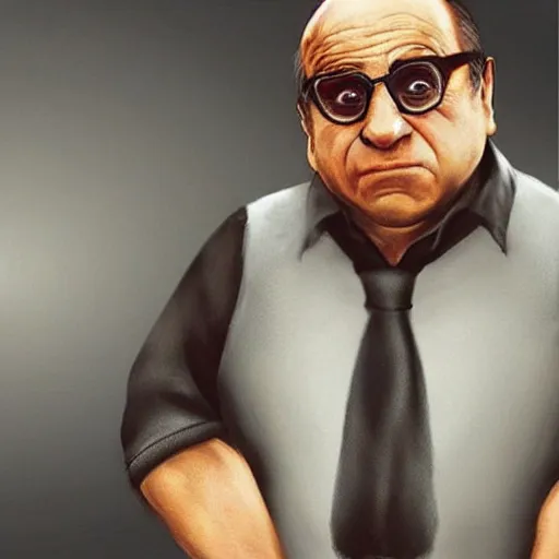 Image similar to “Danny Devito in the art style of grand theft auto 5”