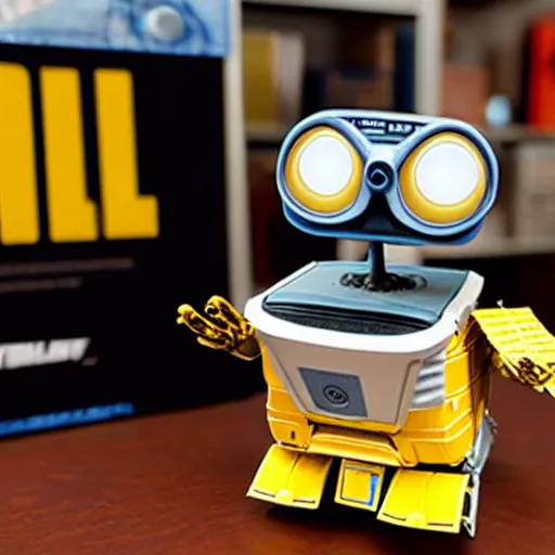 Image similar to Wall-E Funko Pop with package