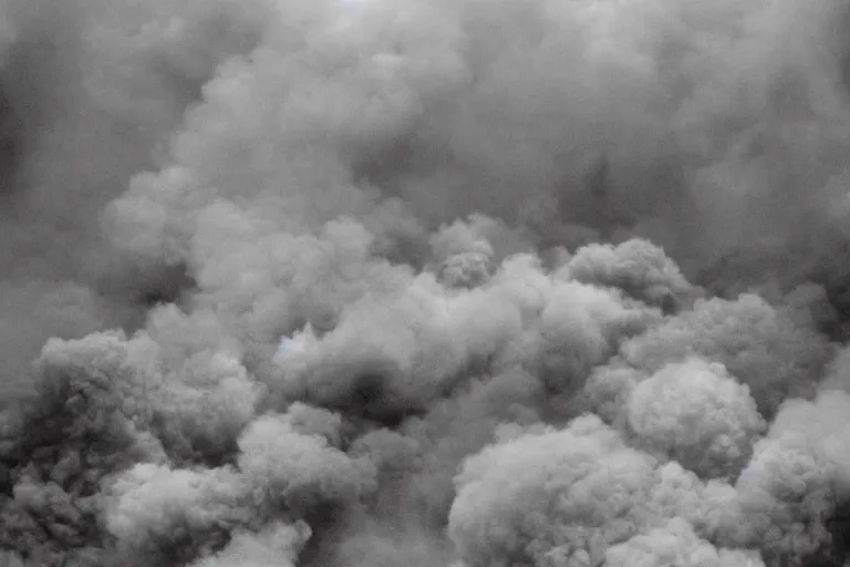 Prompt: world war 1 trench battle, puffs of smoke, aerial view, long visible trenches, high res, 120 black and white film