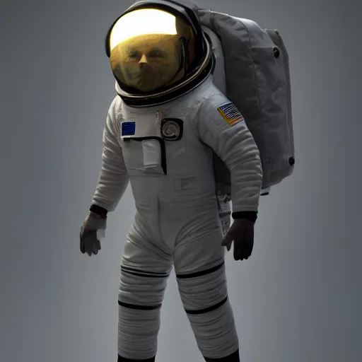 Image similar to full body portrait, astronaut octane render, 1 6 k