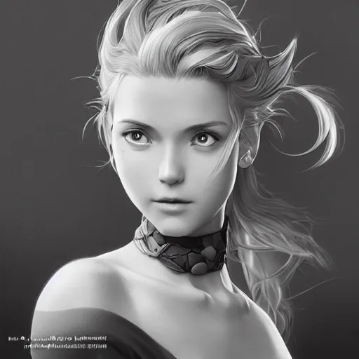 Prompt: ultra realistic illustration, marle from chrono trigger, intricate, elegant, highly detailed, digital painting, artstation, concept art, smooth, sharp focus, illustration, art by artgerm and frank frazetta and alphonse mucha