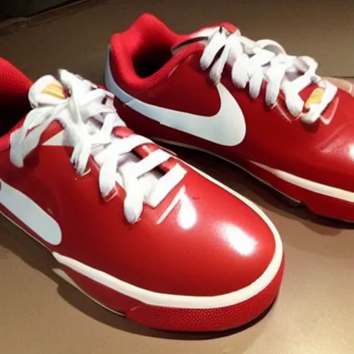 Nike Shoes Made Out Of Ketchup And Fries At Mcdonald s Stable 