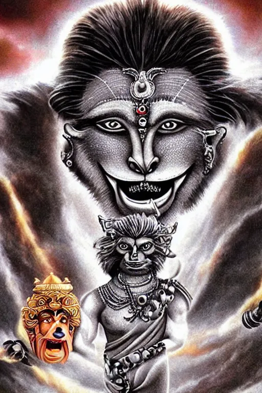 Image similar to Hindu God Narasimha Tom Cruise