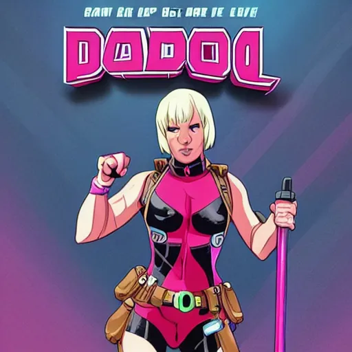 Image similar to Gwenpool as a real person, cameo in Deadpool 3 (2023)