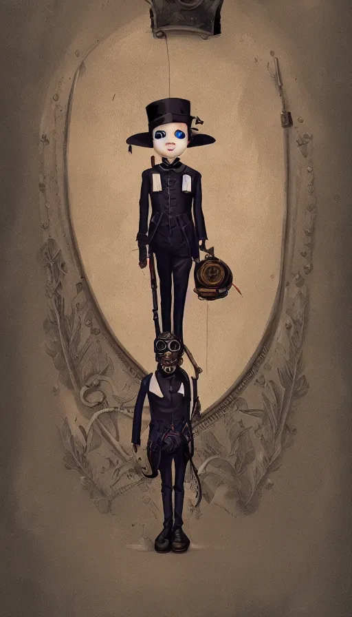 steampunk wednesday addams, sharp focus, james | Stable Diffusion | OpenArt