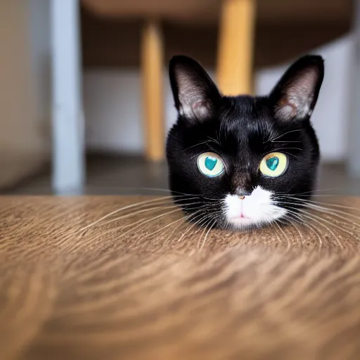 Prompt: A cat on the internet, EOS-1D, f/1.4, ISO 200, 1/160s, 8K, RAW, unedited, symmetrical balance, in-frame