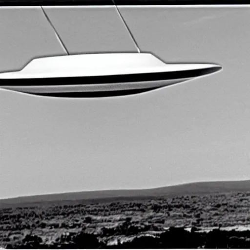 Prompt: leaked image of a ufo, grainy, 1 9 6 8