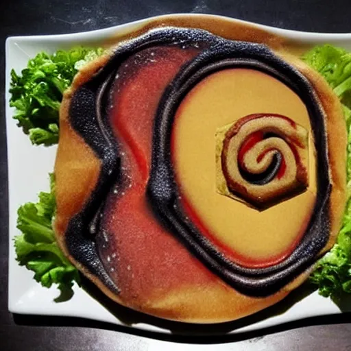 Image similar to surrealism food