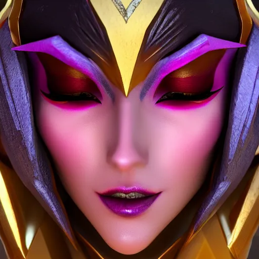 Prompt: still close up of pretty Xayah (Wild Rift) in KDA More music video. 3d render, octane render, game art, realistic, highly detailed, trending on artstation, 4k, trending on artstation, pixar, cgsociety, unreal engine 5, redshift render, trending on artstation, blender, behance, cg