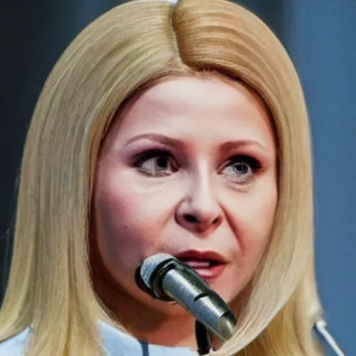 Prompt: yulia tymoshenko cosplaying