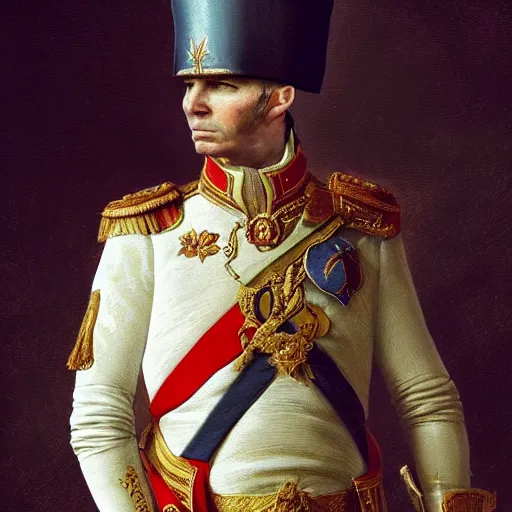 Prompt: Portrait of Zinédine Zidane as Emperor Napoleon, stunning screensaver, screensaver, head slightly tilted, natural light, elegant, intricate, fantasy, atmospheric lighting, cinematic, matte painting, Greg Rutkowski