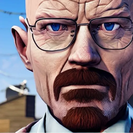 Image similar to walter white in fortnite