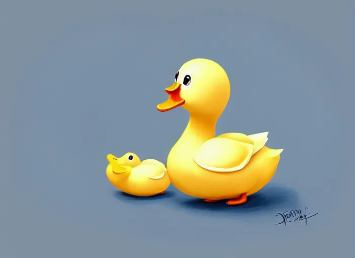 Image similar to cute duck tucked in bed and going to sleep, by disney pixar, digital painting, trending on artstation, award winning art, stylized painting