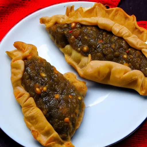 Image similar to empanada de machimbre