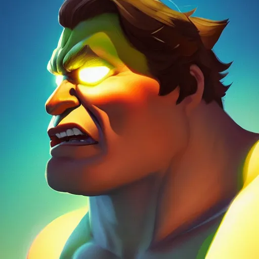 Image similar to face icon stylized minimalist the hulk, loftis, cory behance hd by jesper ejsing, by rhads, makoto shinkai and lois van baarle, ilya kuvshinov, rossdraws global illumination