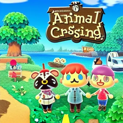 Prompt: animal crossing