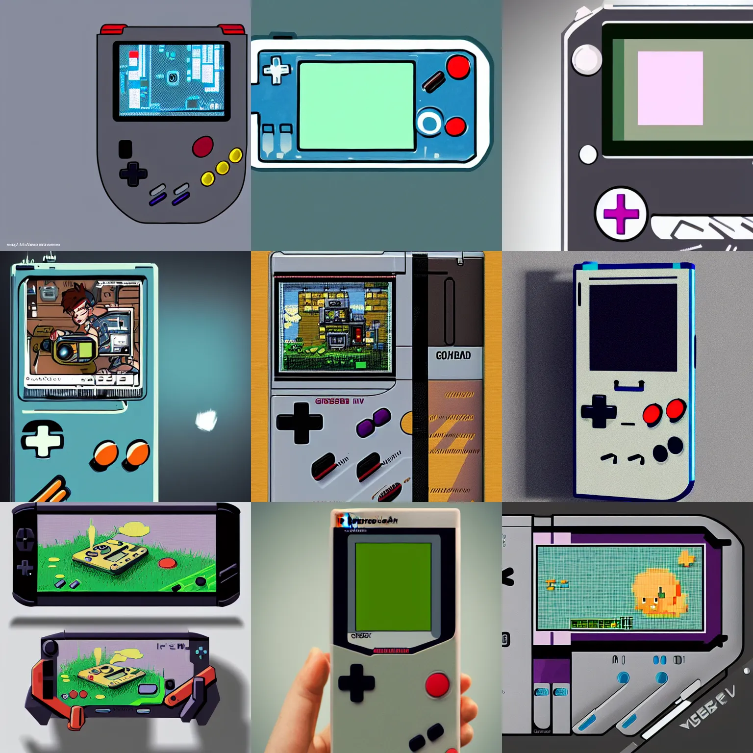 ArtStation - Gameboy