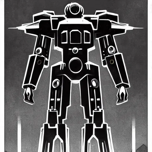 Image similar to perfectly detailed mecha in metropolis silent film!! 1 9 2 0 s art deco! digital painting, concept art, smooth, sharp focus, illustration, art by