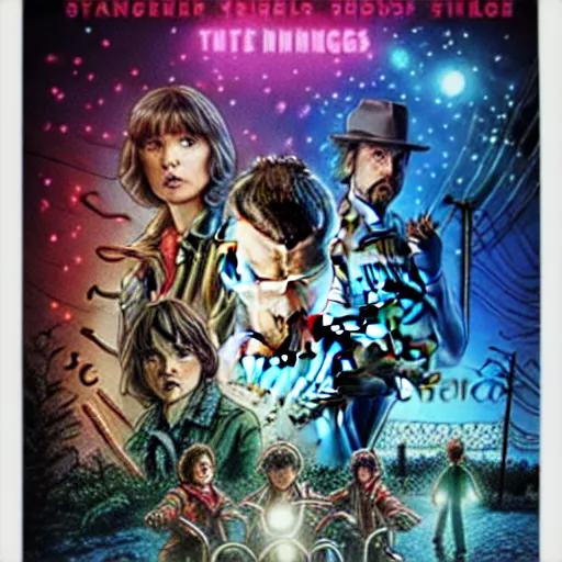 ArtStation - STRANGER THINGS 5 POSTER FANART