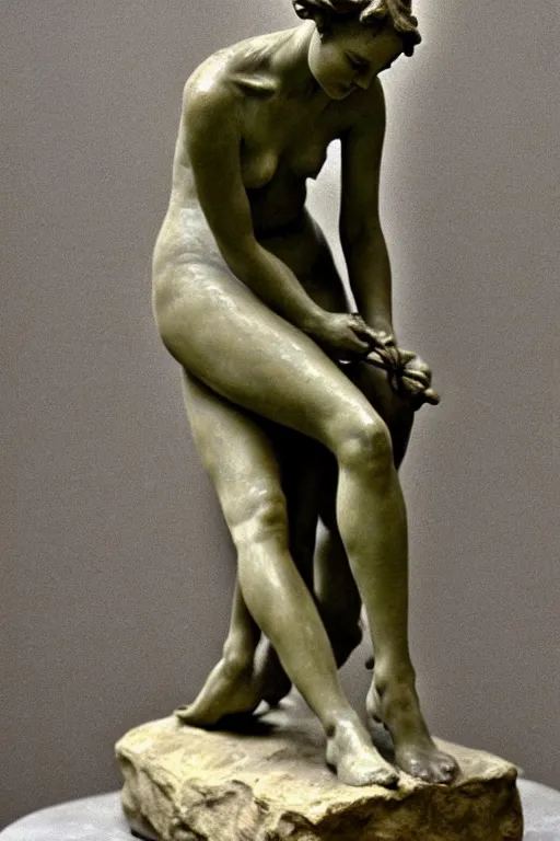 Prompt: sculpture of the victory Women by camille Claudel