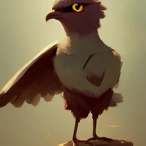 Image similar to Pidgeot ,Greg rutkowski, Trending artstation, cinematográfica, digital Art