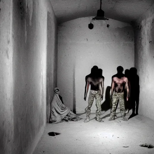 Prompt: Abu Ghraib