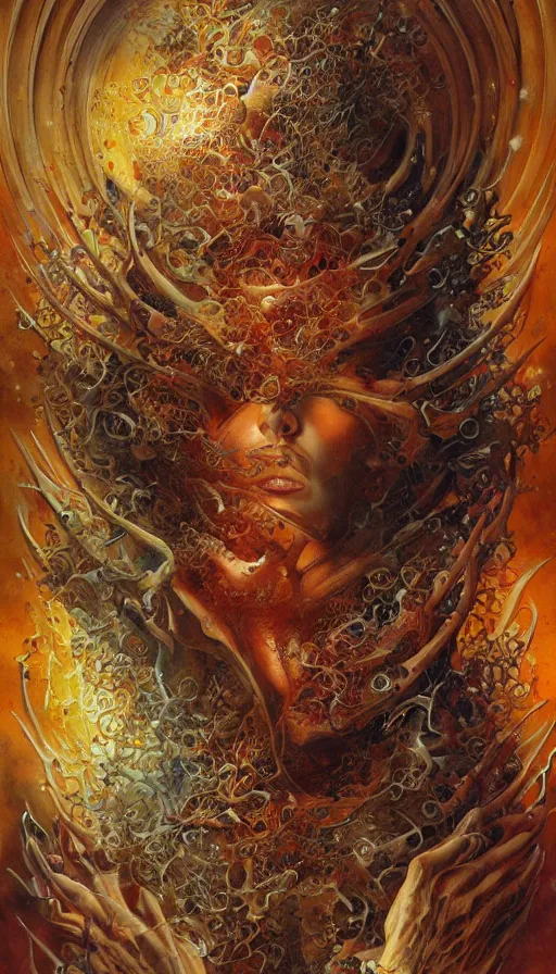 Image similar to The end of an organism, by Karol Bak