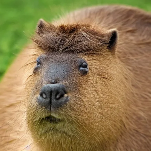 Image similar to capybara ok I pull up meme