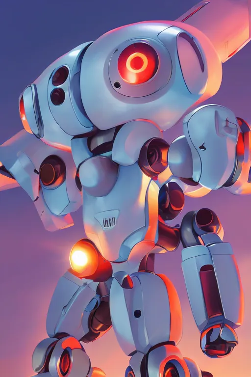 Image similar to metabots medabots medarotto medarot robot minimalist comics, behance hd by jesper ejsing, by rhads, makoto shinkai and lois van baarle, ilya kuvshinov, rossdraws global illumination ray tracing hdr radiating a glowing aura