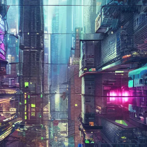 Prompt: inception cyberpunk city on a turtle