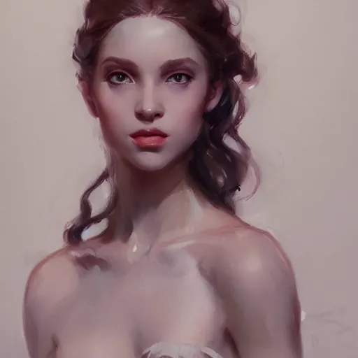 Prompt: beautiful young, anima jewish, polish, israeli l, and latina vogue magazine, elle magazine, greg rutkowski, john singer sargent, trending on artstation, anime, oil painting, 3 / 4 pose, headshots, looking right, intricate